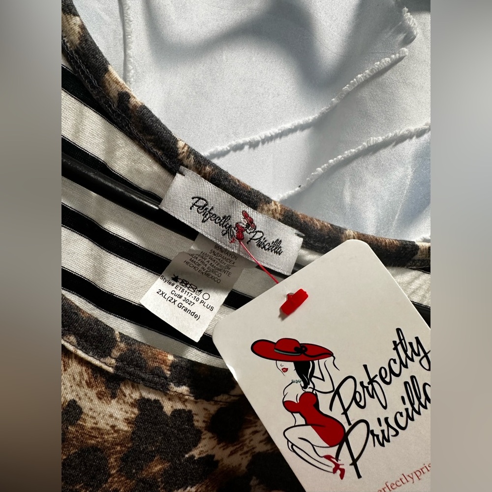 Perfectly Priscilla tank. Size XXL